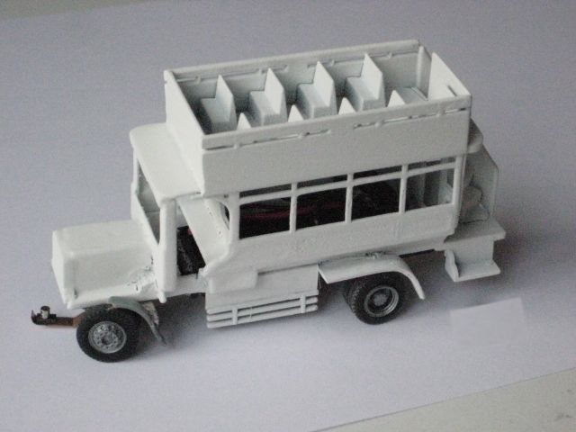 Newcastle Bus in Primer